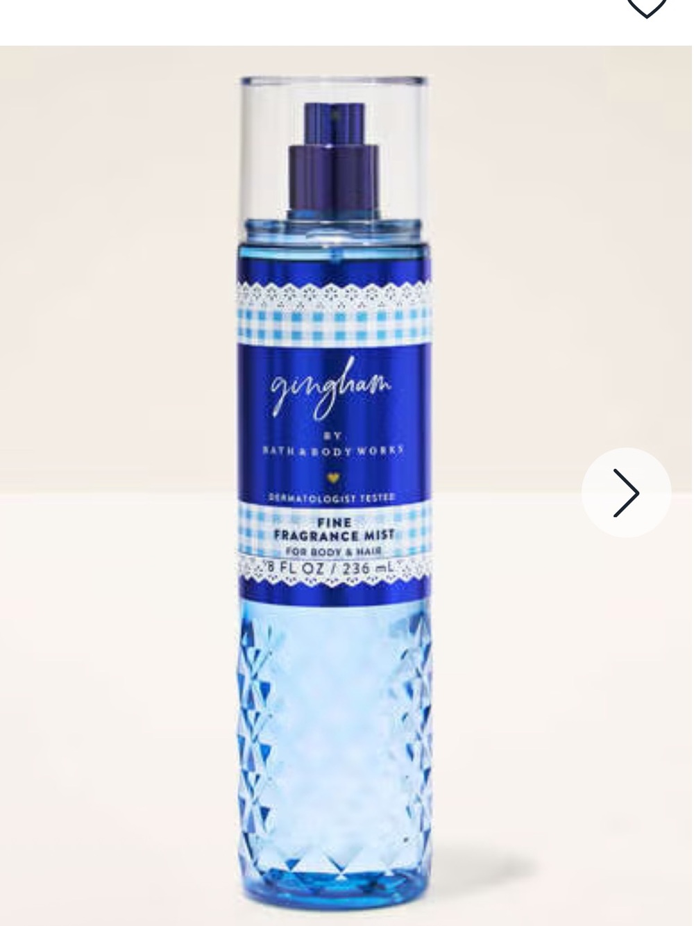 Gingham Body Mist